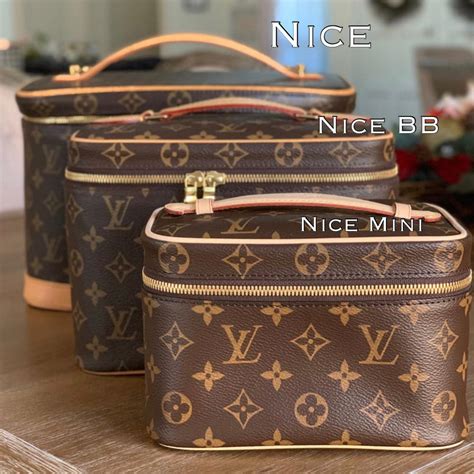 lv nice mini size|louis vuitton nice bb.